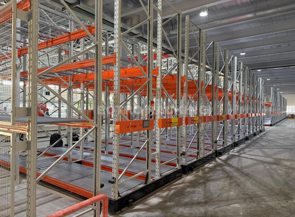 Botro-Racking Delivers High-Density Mobile Racking Solution to Boost Storage Efficiency for Beijing New Energy Manufacturer