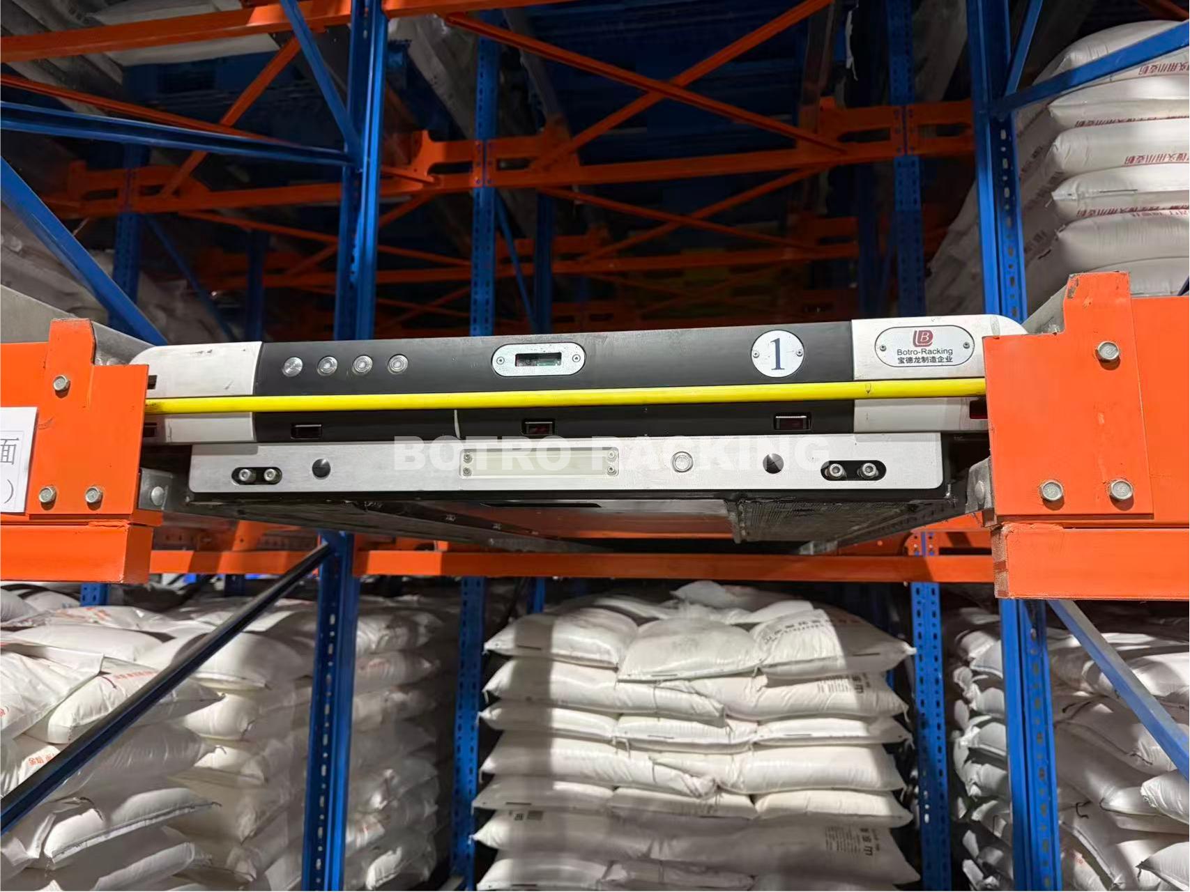 High-Density Intelligent Storage: Radio Shuttle Racking System