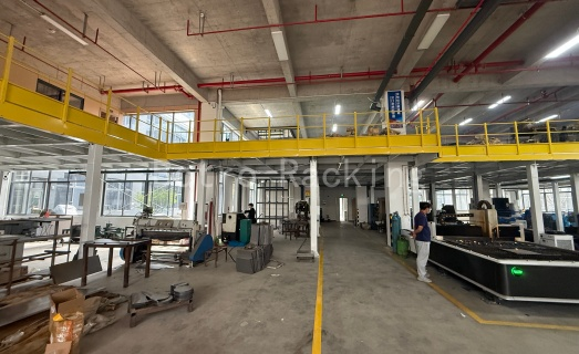 BotroRacking Custom Steel Platforms – Maximize Double-Layer Value from Your 8-Meter Factory Ceiling